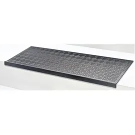 Jet-Line Stufenmatte Trapa aus Gummi Wetterfest rutschhemmend 25 x 75 cm