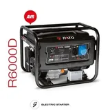 Generator Strom Rato R6000 A Benzin 420 Cc Leistung Max 6 Kw