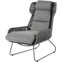 Diamond Garden Naxos Relaxsessel 75 x 84 x 108 cm grau