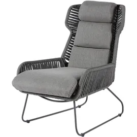 Diamond Garden Naxos Relaxsessel 75 x 84 x 108 cm grau