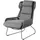 Diamond Garden Naxos Relaxsessel 75 x 84 x 108 cm grau