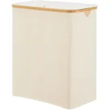 [en.casa] Wäschekorb Rusko (140 l)