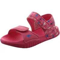 KangaROOS KS-Pool Sandale, Fandango pink/Kangaroo, 30 EU