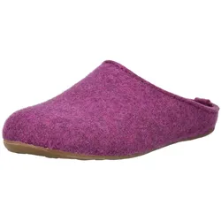 Hausschuh HAFLINGER "Haflinger Hausschuhe Filz", Damen, Gr. 39, lila, Filz, casual, Schuhe