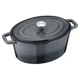 Berndes Bräter b.iron Gusseisen oval, 31 x 24 cm 6 Liter schwarz INDUKTIO...