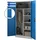 Jan Nowak Mehrzweckschrank 185 x 90 x 45 cm Grau-Blau