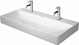 Duravit DuraSquare Waschtisch 23531000441 weiss wondergliss, 100x47cm, für 3 Locharmatur