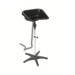 Efalock - Mobiles Waschbecken flach - schwarz