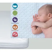 TI TIN Matratzenschoner aus Baumwolle für Babykrippe | 70