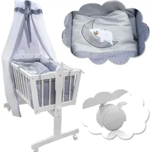 VitaliSpa Stubenwagen , Weiß, mit Rollen