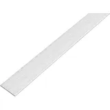 GAH Alberts Alberts 499488 Flachstange | selbstklebend | Aluminium, edelstahldesign, hell | 1000 x 25 x 2 mm | 3er Set