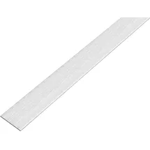 GAH Alberts Alberts 499488 Flachstange | selbstklebend | Aluminium, edelstahldesign, hell | 1000 x 25 x 2 mm | 3er Set