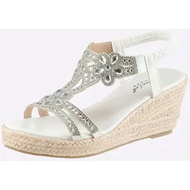 Andrea Conti Sandalette Damen Weiß 41
