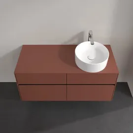 Villeroy & Boch Waschtischunterschrank 4 Auszüge 120 x 54,8 x 50 cm Braun
