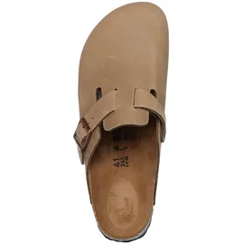 Birkenstock Boston Nubukleder geölt schmal tabacco brown 39