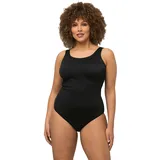 Ulla Popken Badeanzug Damen Schwarz 62/64