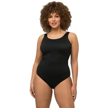 Ulla Popken Badeanzug Damen Schwarz 62/64