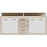 Forte Sideboard FORTE 197,5 x 94,4 x 36,3 cm BEIGE