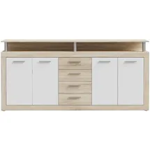 Forte Sideboard FORTE 197,5 x 94,4 x 36,3 cm BEIGE
