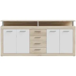 Forte Sideboard FORTE 197,5 x 94,4 x 36,3 cm BEIGE