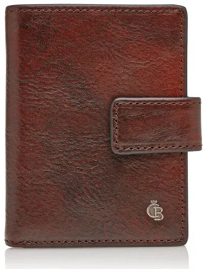 Castelijn & Beerens Rien Geldbörse RFID Leder 8 cm  braun