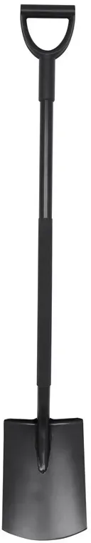Garden ergonomic steel garden spade 122 cm