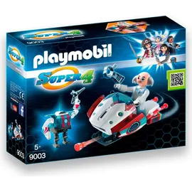 Playmobil Super 4 Skyjet mit Dr X & Roboter 9003