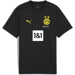 Borussia Dortmund Trainingstrikot Jugendliche PUMA Black Faster Yellow Gr. 128  - 8 Jahre