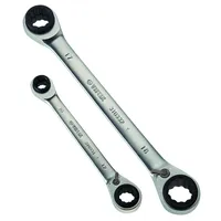 VIRAX Knarrenschlüssel 2-tlg. 4 in 1
