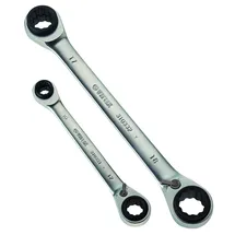 VIRAX Knarrenschlüssel 2-tlg. 4 in 1