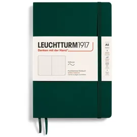 Leuchtturm1917 Notizbuch A5 gepunktet Waldgrün