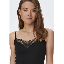 Only Spitzentop ONLY "ONLKIRA – Doppelpack mit Spitzendetail für feminine Looks", Damen, Gr.