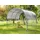Greenyard Weidezelt-Überdachung ca. 360 x 360 x 160 cm Grau