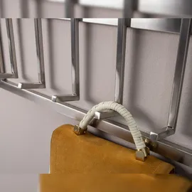 FineBuy Wandgarderobe FB73626 Silber