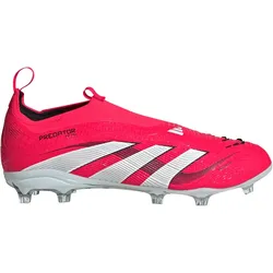 adidas Predator Elite Laceless FG Fußballschuhe Kinder ID3747 - lucid red/cloud white/core black 36 2/3