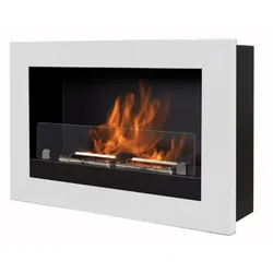 Bioethanol Treviso Branco Branco Bioethanol-Feuerstelle 2500W