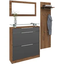 borchardt Möbel Oliva Garderoben-Set 3-tlg 0 x 0 x 0 grau