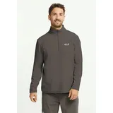 Jack Wolfskin Taunus 100 HZ Men Fleecepullover Gr XXL braun/grau
