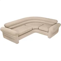 Intex Innen-ecksofa - Beige - 257x203x76 cm