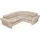 Intex Innen-ecksofa - Beige - 257x203x76 cm