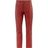 Ricano Lederhose No. 3 TR Slim Fit rot 36