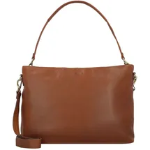 Plevier Structure Millau Schultertasche Leder Braun