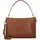 Plevier Structure Millau Schultertasche Leder Braun