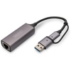 2.5G Adapter LAN-Adapter, RJ-45, USB-C 3.0 [Stecker] (DN-3028)