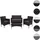 MCW MCW-F55 Loungeset braun/dunkelgrau