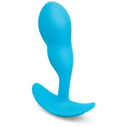 Analplug mit Fernbedienung B-Vibe Blau