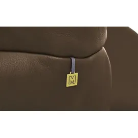 KOINOR Eckcouch Leder 2-Sitzer Beige