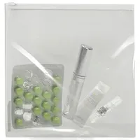 Topmatic® Gleitverschlussbeutel mit Bodenfalte transparent/weiß 70 my, 1 St.