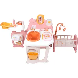 Smoby Puppenpflege Baby Nurse Puppen-Spielcenter rosa 7600220394
