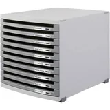 HAN Schubladenbox Contur 30 x 38,2 x 30,7 cm 10-tlg. grau